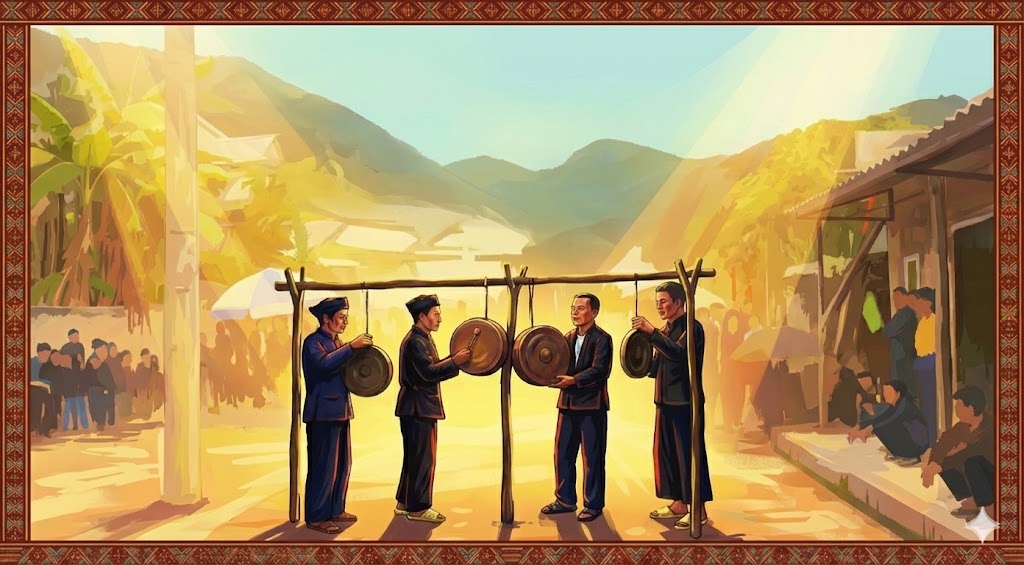 ĐỘC ĐÁO TẾT KHU CÙ TÊ CỦA NGƯỜI LA CHÍ Ở XÍN MẦN, TUYÊN QUANG